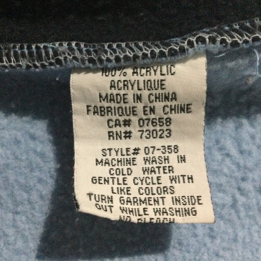 Women’s Exco Girl Blue And Black Fleece Lined Sweatpants - Picture 3 of 7